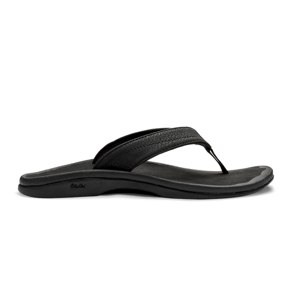 OluKai Women's 'Ohana Black/Black