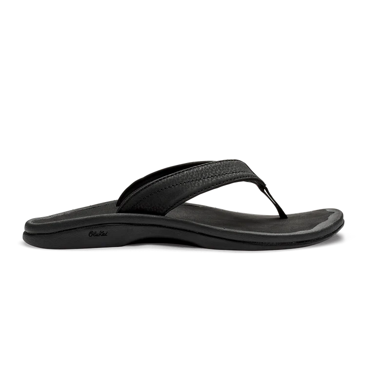 OluKai Women's 'Ohana Black/Black