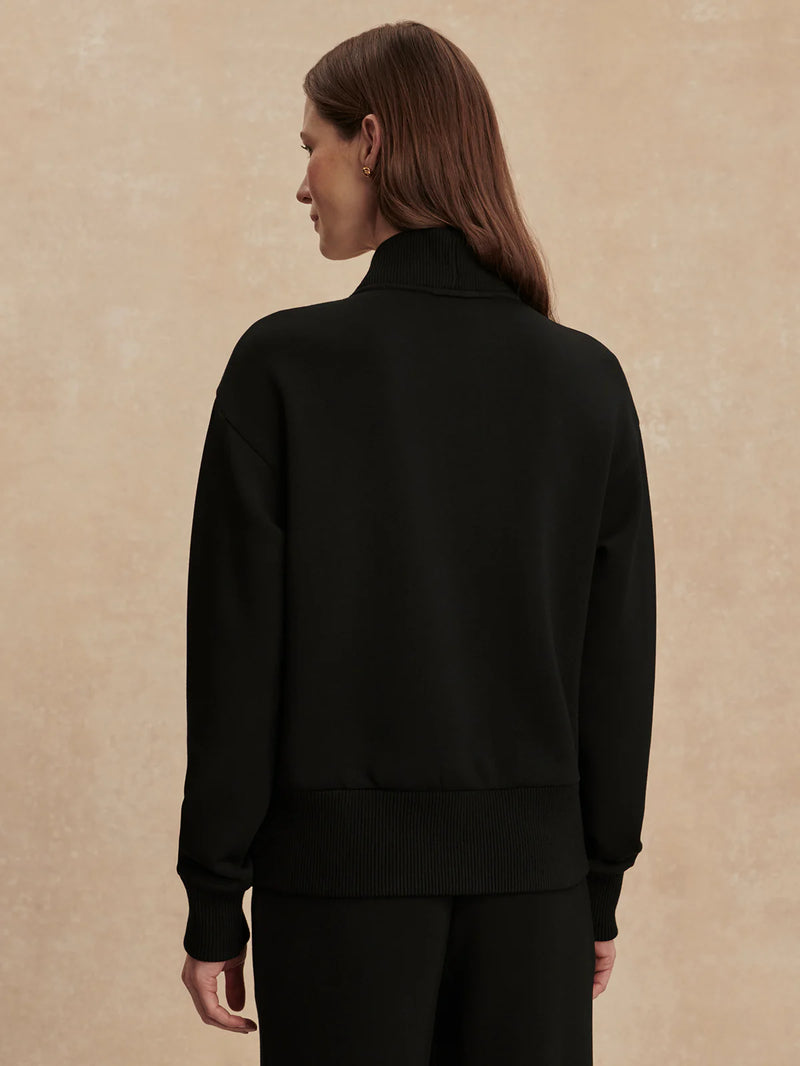 Varley Sally Half-Zip Sweatshirt Black