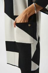 Joseph Ribkoff Cover Up 253901 Black/Vanilla