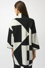 Joseph Ribkoff Cover Up 253901 Black/Vanilla