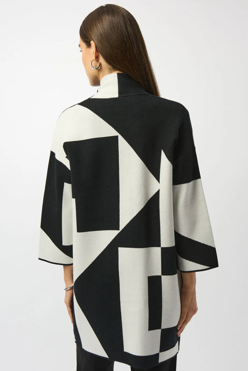 Joseph Ribkoff Cover Up 253901 Black/Vanilla
