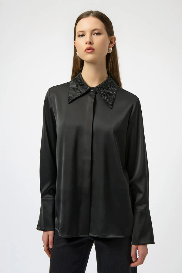 Joseph Ribkoff Blouse Style 254926 Black