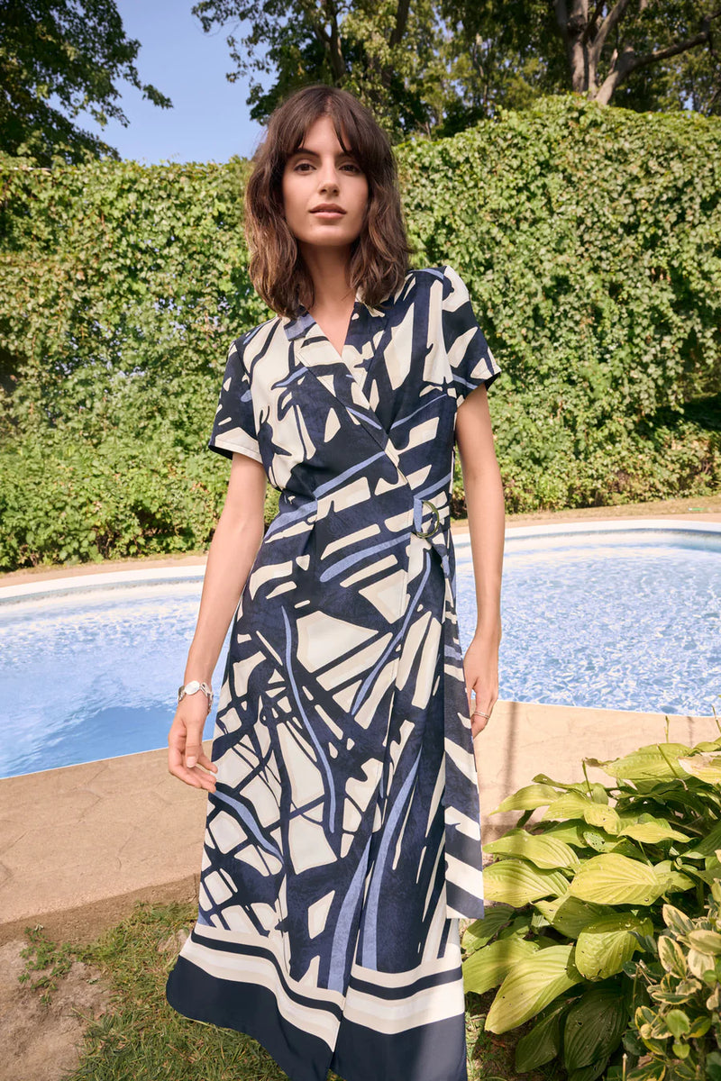 joseph ribkoff dresses Dress Style 262128 Vanilla/Multi 10 / Multicolor Size:Belt-34 Elegant Off the Shoulder Popover and any event where