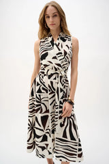 Joseph Ribkoff Dress Style 262226 Beige/Multi