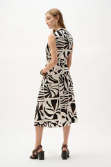 Joseph Ribkoff Dress Style 262226 Beige/Multi