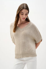 Joseph Ribkoff Relaxed Sweater 262925 Moonstone