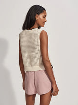 Varley Delaney Knit Vest Birch