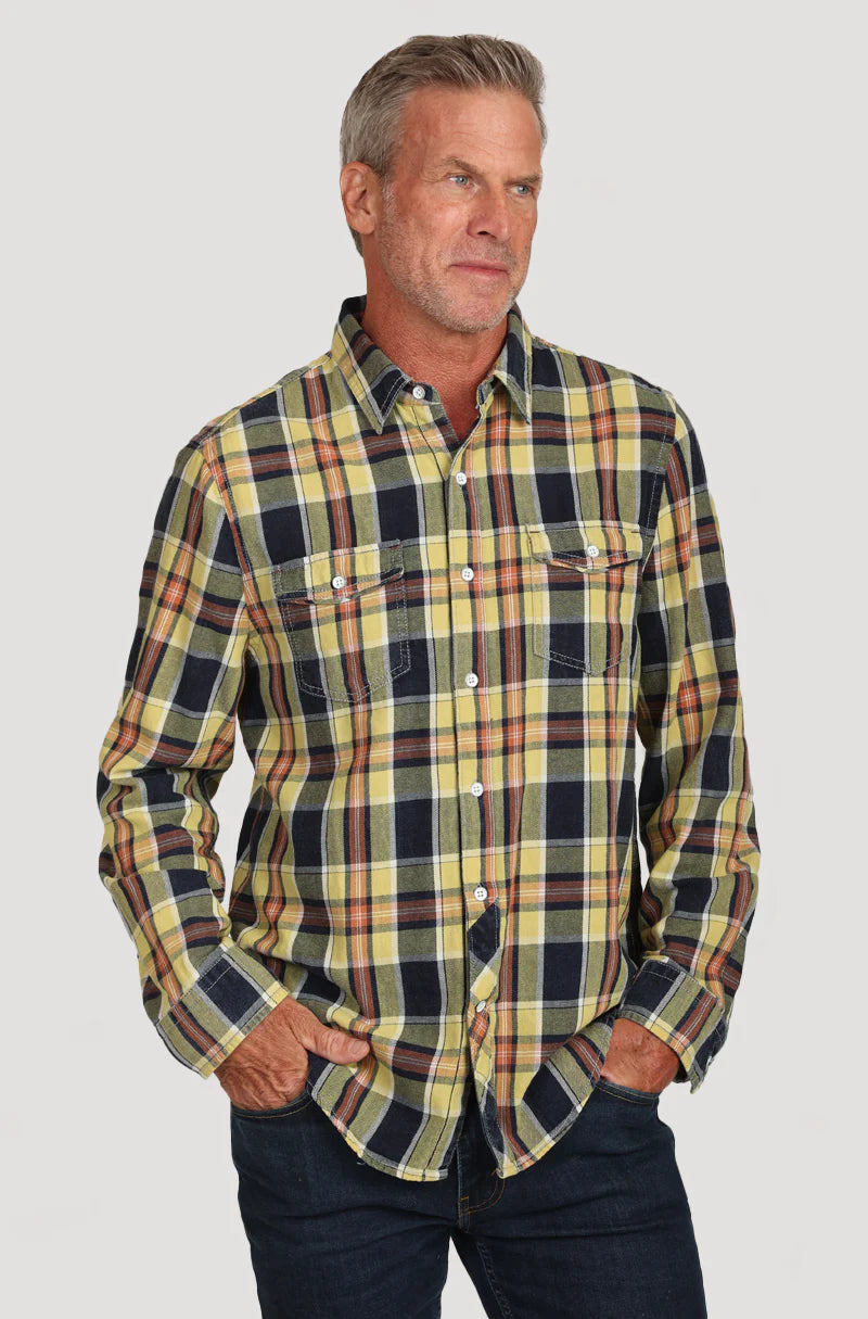 True Grit Cuervo Daybreak Indigo Shirt