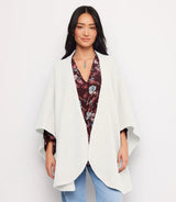 Karen Kane Shawl Sweater Ecru