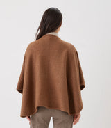 Karen Kane Shawl Sweater Mocha