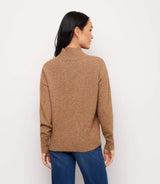Karen Kane Shawl Sweater Camel