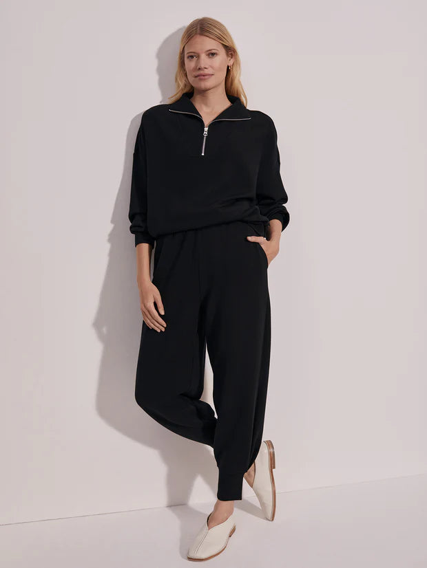 Varley Hawley Half-Zip Sweatshirt Black