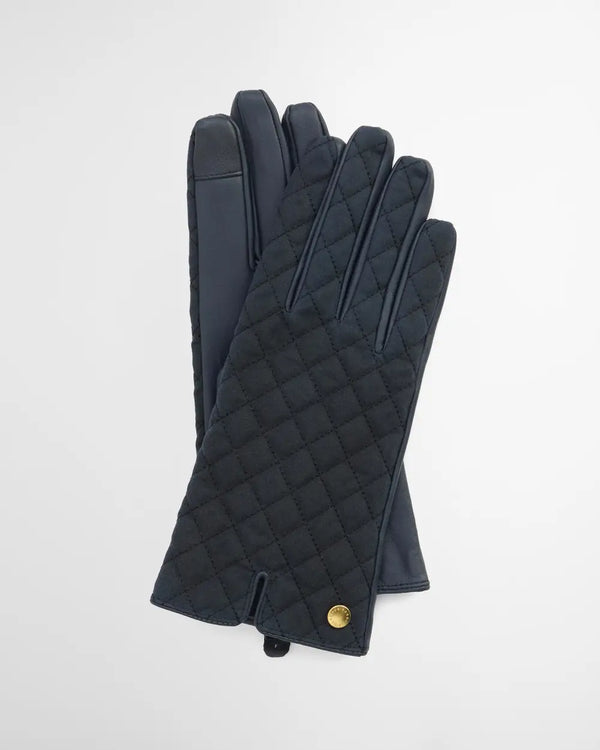 Barbour Scarlet Gloves Navy