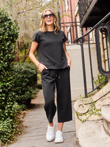 Mary Square Sabrina Set Black