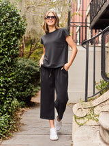 Mary Square Sabrina Set Black
