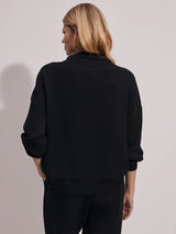 Varley Hawley Half-Zip Sweatshirt Black