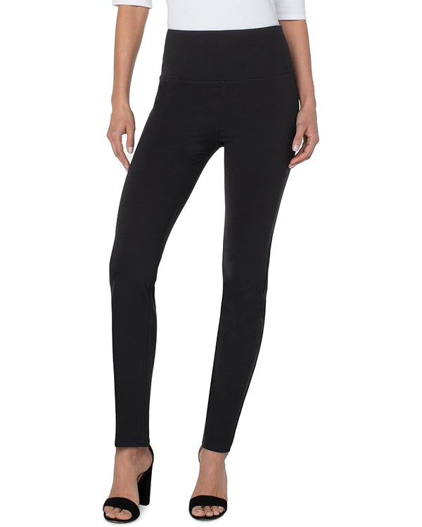 Liverpool Pearl Pull-on Legging 28" Black