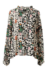 Emily Lovelock Emma Blouse Black