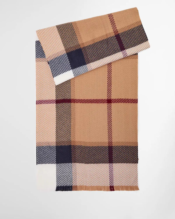 Barbour Blair Tartan Scarf Hessian Tartan