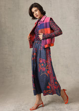 Emily Lovelock Kim Vest Crimson