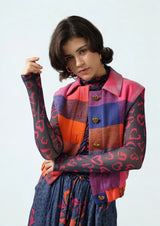 Emily Lovelock Kim Vest Crimson