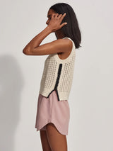 Varley Delaney Knit Vest Birch