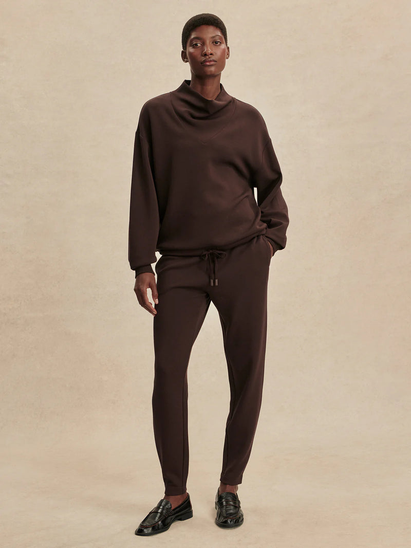 Varley Betsy Sweatshirt Coffee Bean