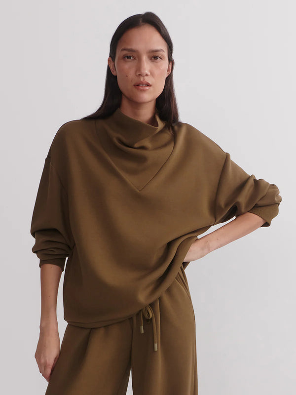 Varley Betsy Sweatshirt Military Olive