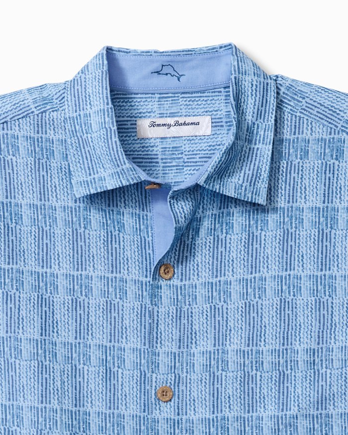 Tommy Bahama Coastal Ease Siena Geo- Chambray Blue