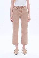 Bayeas Bella Mid Rise Straight Jeans Nicciola