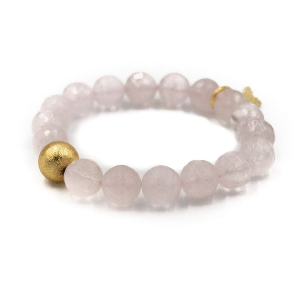 Hazen & Co Brooke Bracelet Rose Quartz