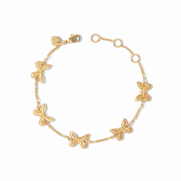 Julie Vos Butterfly Delicate Gold Bracelet