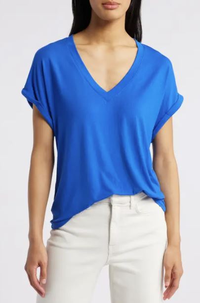 Tommy Bahama Kauai Jersey T-Shirt Cobalt Haze
