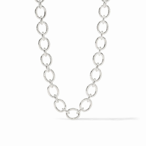 Julie Vos Catalina Demi Link Necklace Pearl