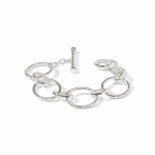 Julie Vos Catalina Light Link Bracelet Silver