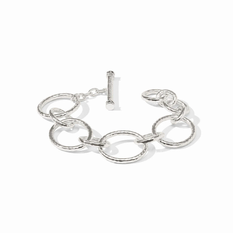 Julie Vos Catalina Light Link Bracelet Silver