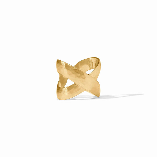 Julie Vos Catalina X Ring Gold OS