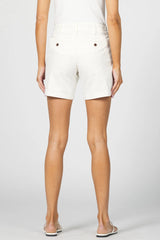 Dear John South Hampton High Rise Rolled Short Ivory