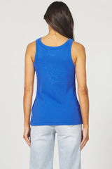 Dear John Tamia Racer Tank Dazzling Blue