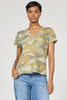 Dear John Vanya Short Sleeve Slub Tee Riveria Camo