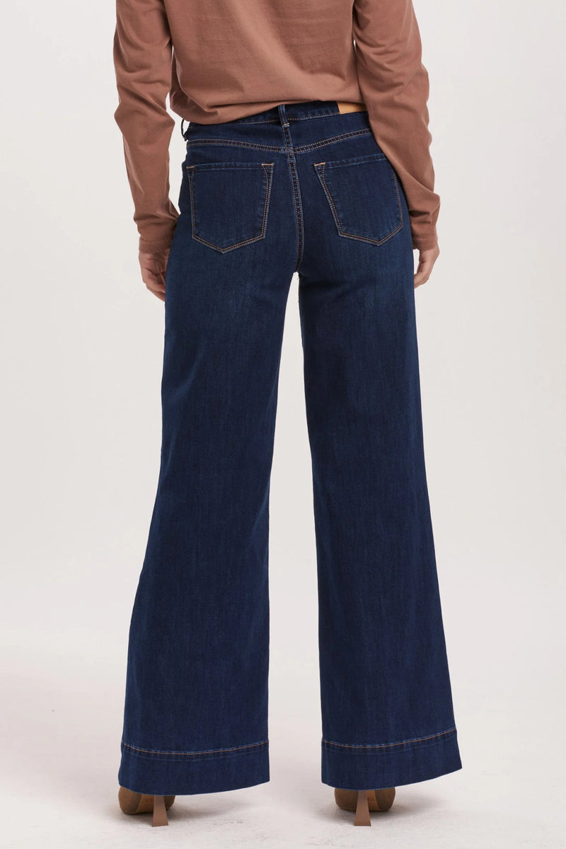 Dear John Fiona High Rise Wide Leg Jean Star Demand