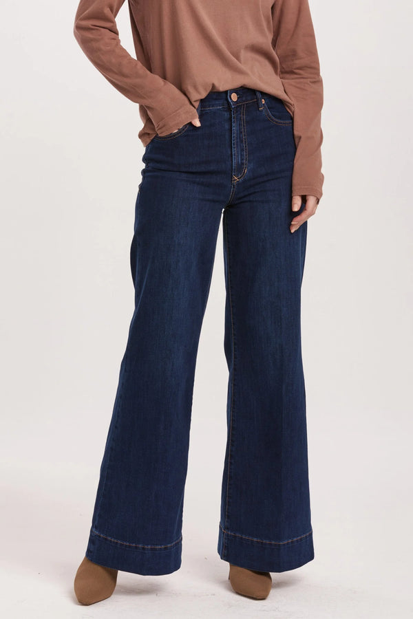 Dear John Fiona High Rise Wide Leg Jean Star Demand