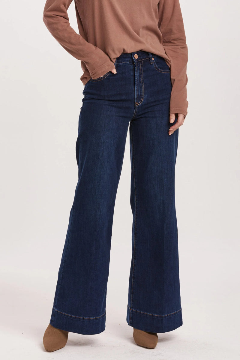 Dear John Fiona High Rise Wide Leg Jean Star Demand