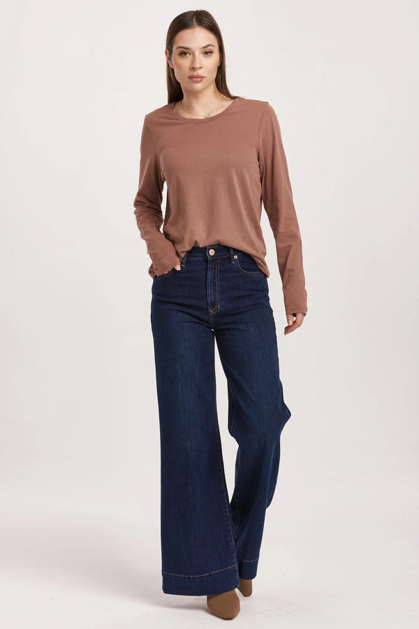 Dear John Fiona High Rise Wide Leg Jean Star Demand