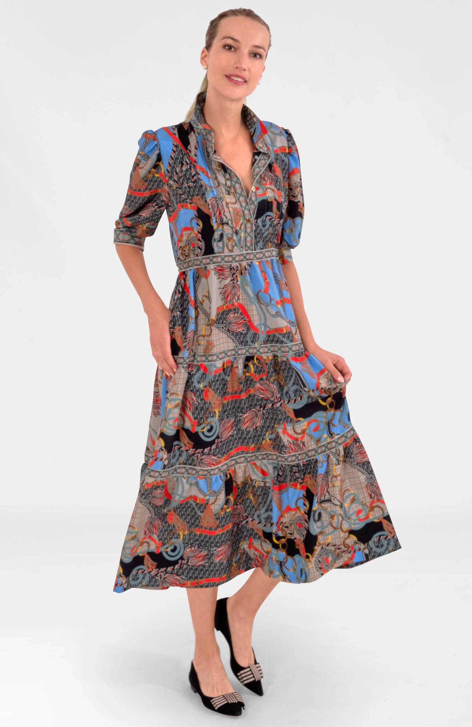 Gretchen Scott Damsel Madi Dress - Ditto Black  Dan's Southern Prep