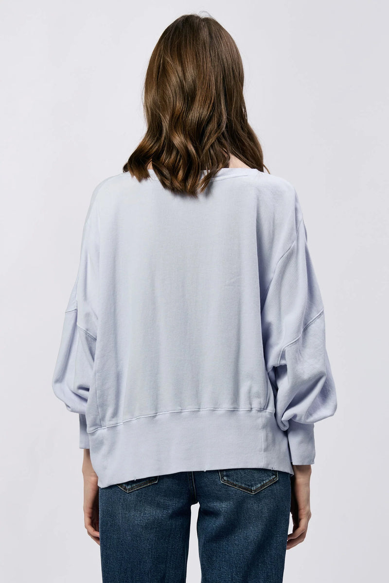 Dear John Trenton Crew Neck Long Sleeve Sweatshirt Skyway