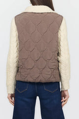 Dear John Petra Sweater Jacket Pigment Cappuccino