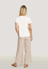 Dylan Driftwood Pant Deep White