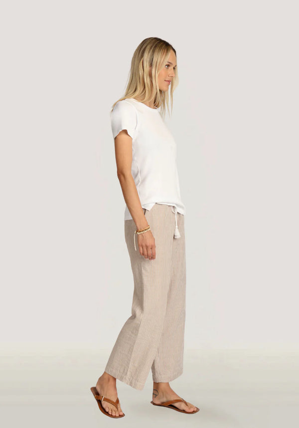 Dylan Driftwood Pant Deep White